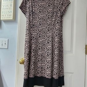 Womens size 12 dress Tan and Black